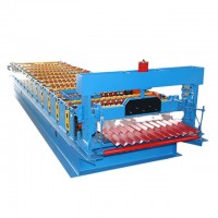 corrugated iron sheet roofing tile making roll forming machine