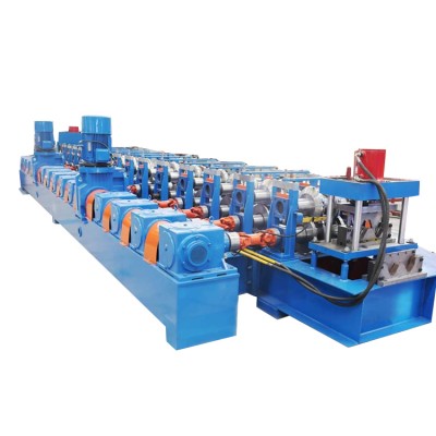 Best Auto Cold Steel w Beam Highway Guardrail Making Roll Forming Machine