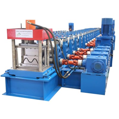 Made In China Highway Guardrail Fence Sheet Cold Roll Forming Machine