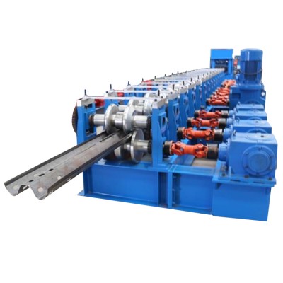 Automatic Highway Guardrail Fence Aluminum Roofing Panel Roll Forming Machine