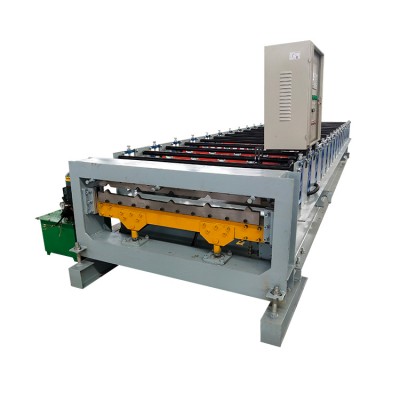 China Supplier Zinc Panel Trapezoidal Metal Roofing Roll Forming Machines