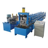 CE certificate heavy duty cargo pallet support bar and upright shelving rack roll forming machine