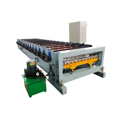 Roof Sheet Trapezoidal IBR Glazed Tile Panel Roll Forming Machine